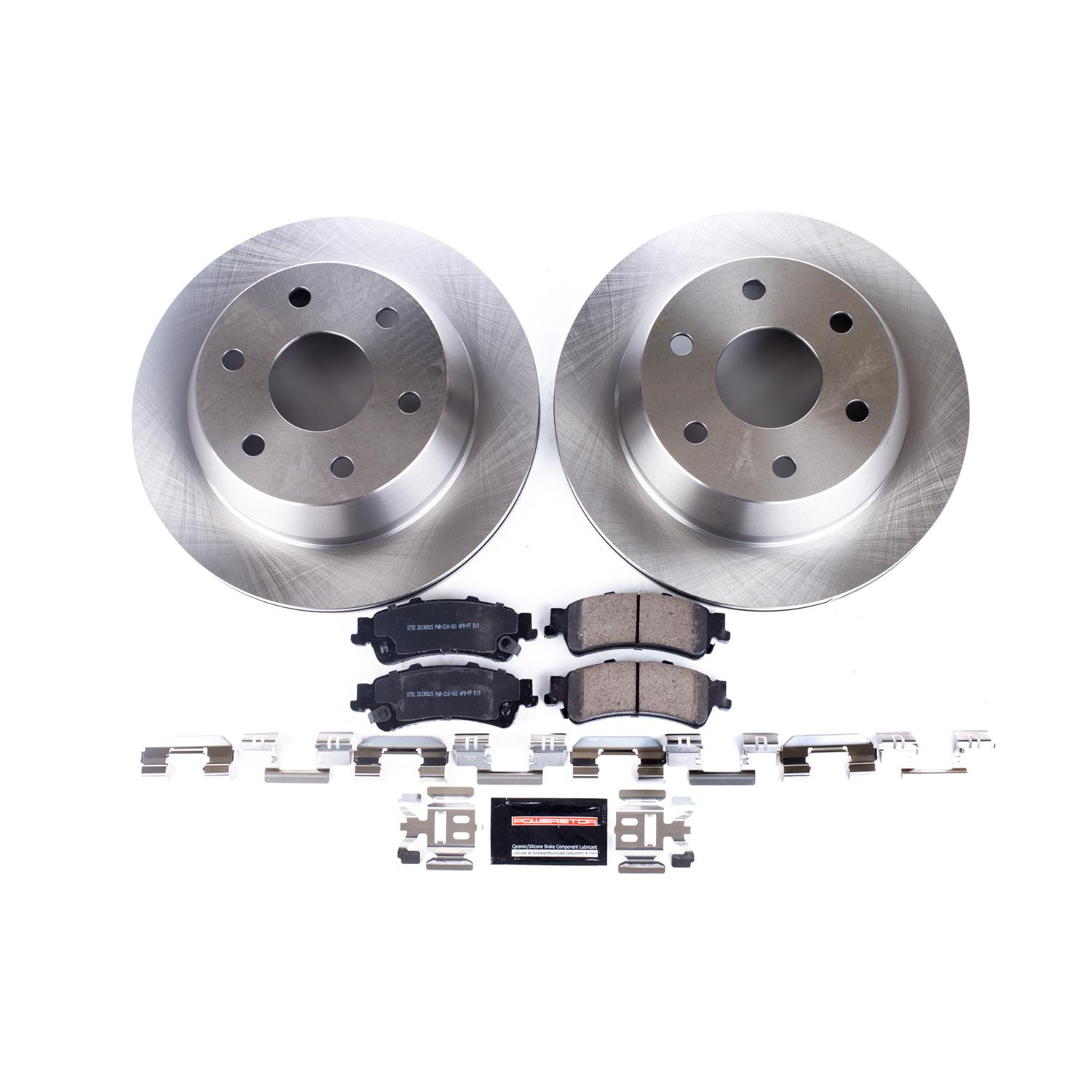 PowerStop KOE2018 PowerStop Z17 Evolution Plus Stock Replacement Brake Kits - Zander Auto Parts