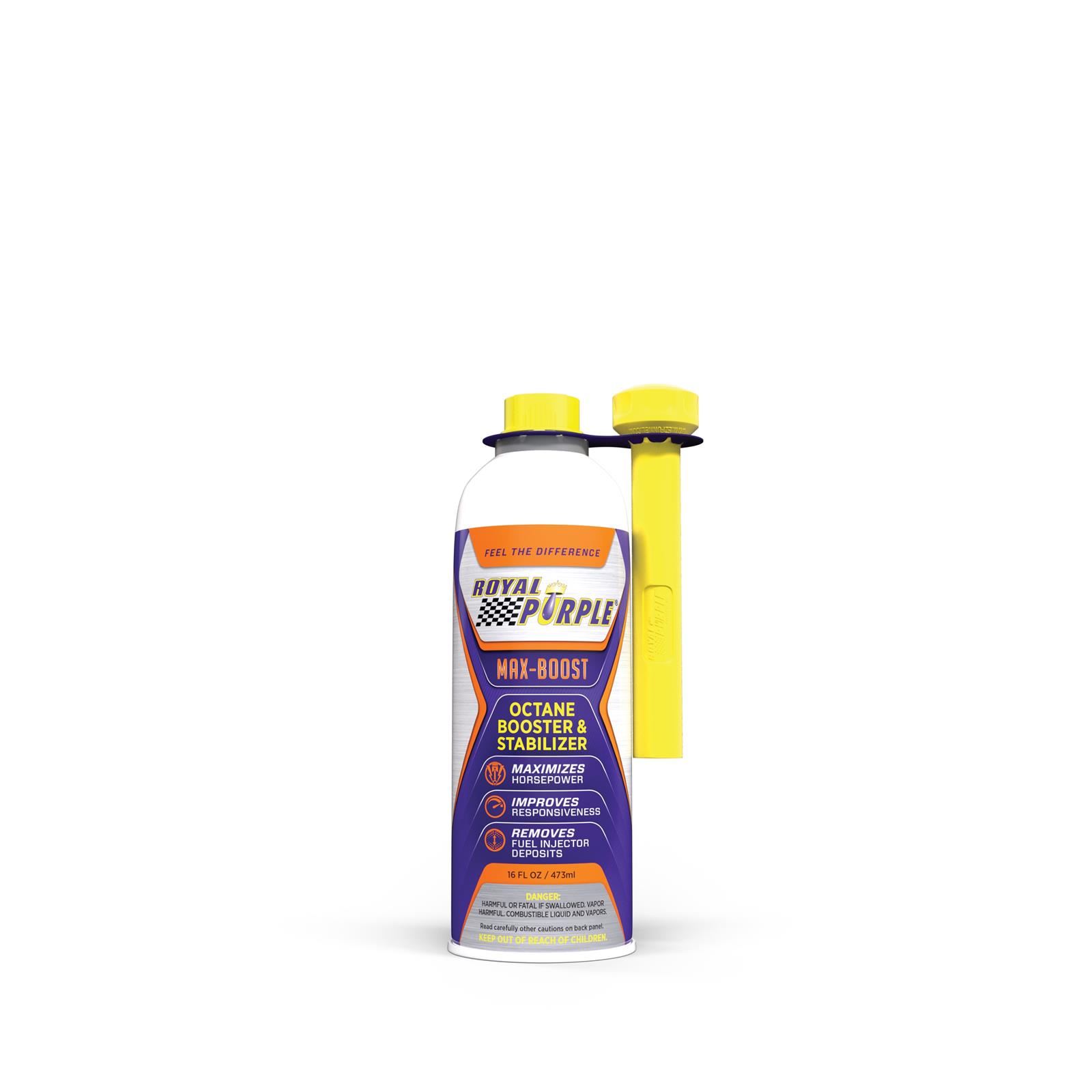 Royal Purple 11757 Royal Purple Max-Boost Octane Booster and Fuel System Stabilizer - Zander Auto Parts