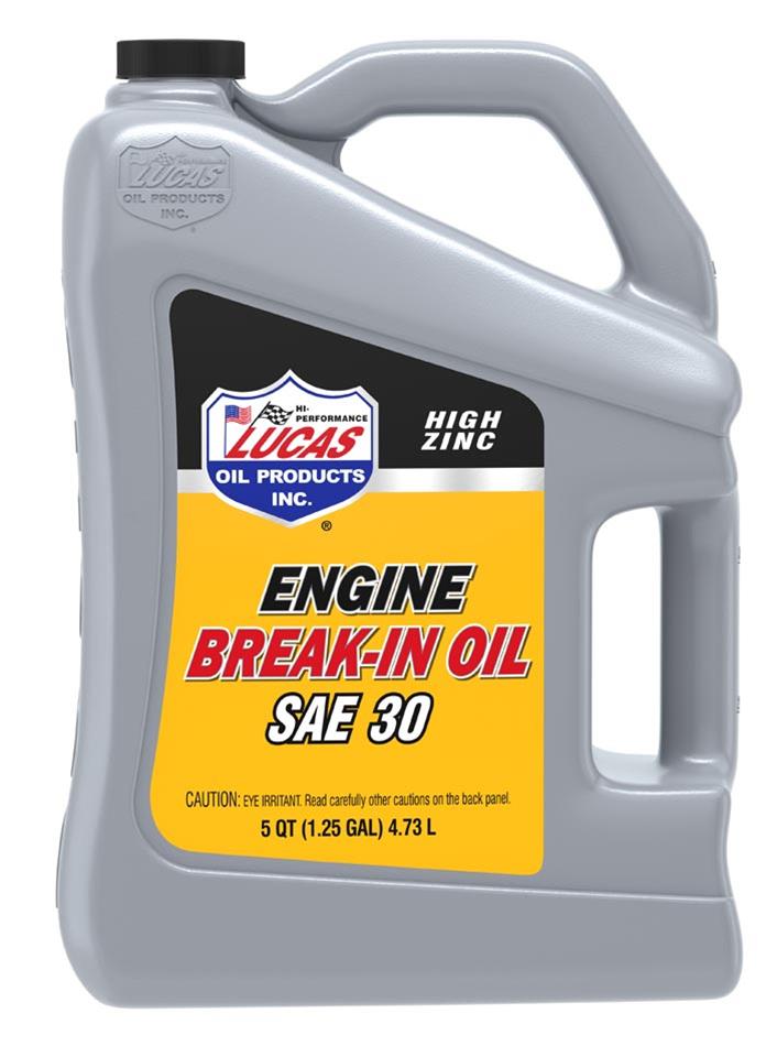 Lucas Oil 10631 Lucas Engine Break-In Oil - Zander Auto Parts
