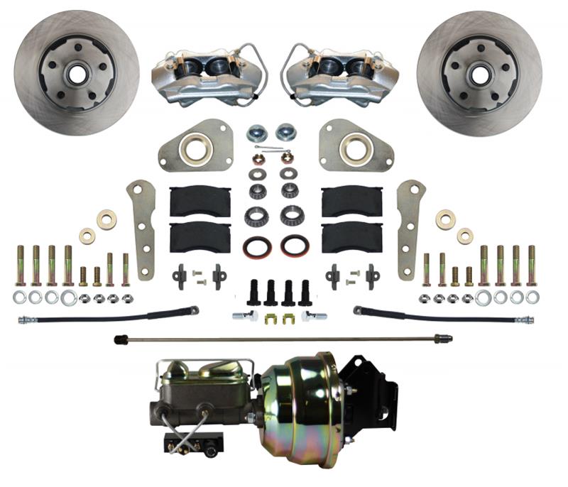 Leed Brakes FC0025-8307 LEED Brakes Front Disc Brake Conversion Kits - Zander Auto Parts