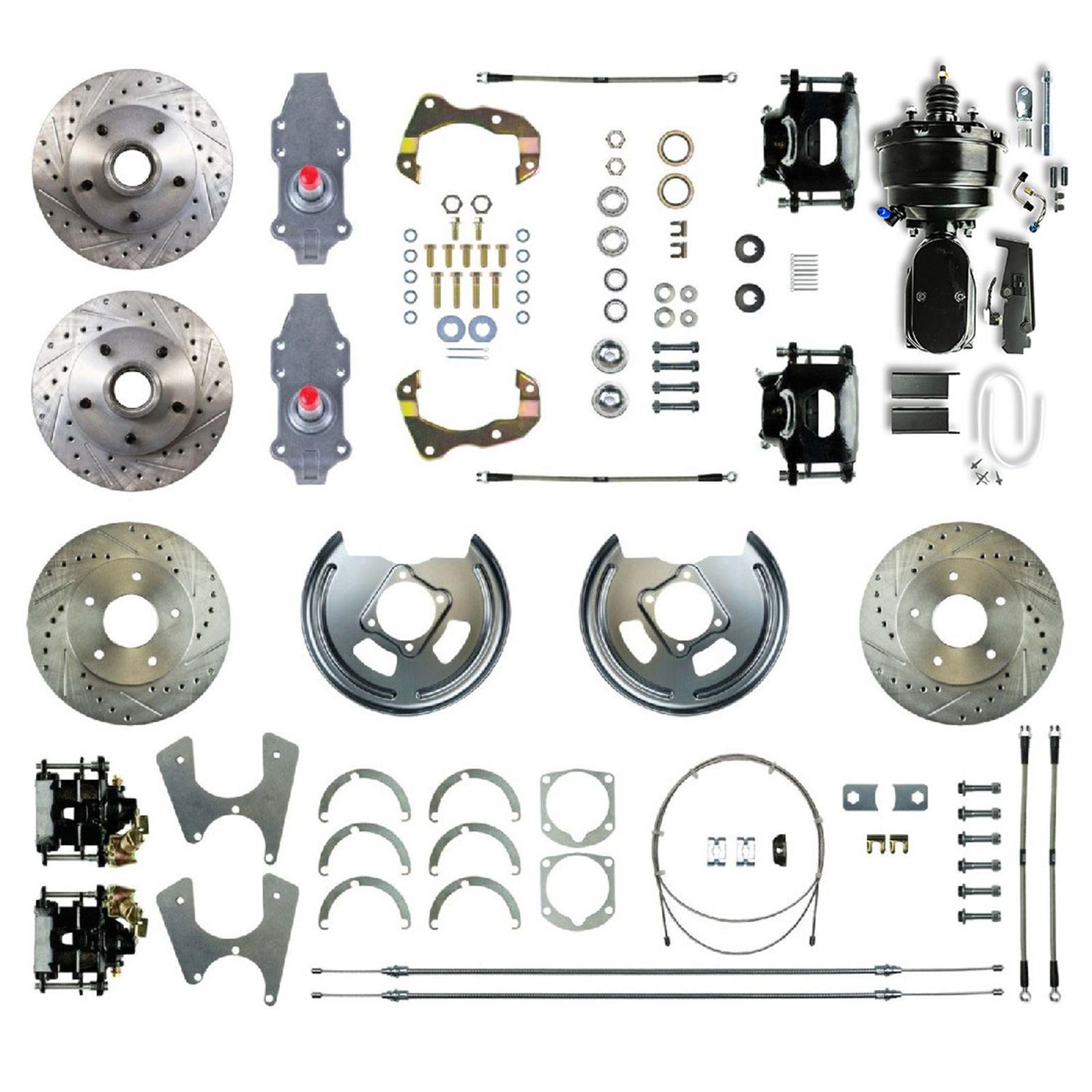 The Right Stuff FSC554DCDSY The Right Stuff Street Series Disc Brake Conversion Kits - Zander Auto Parts
