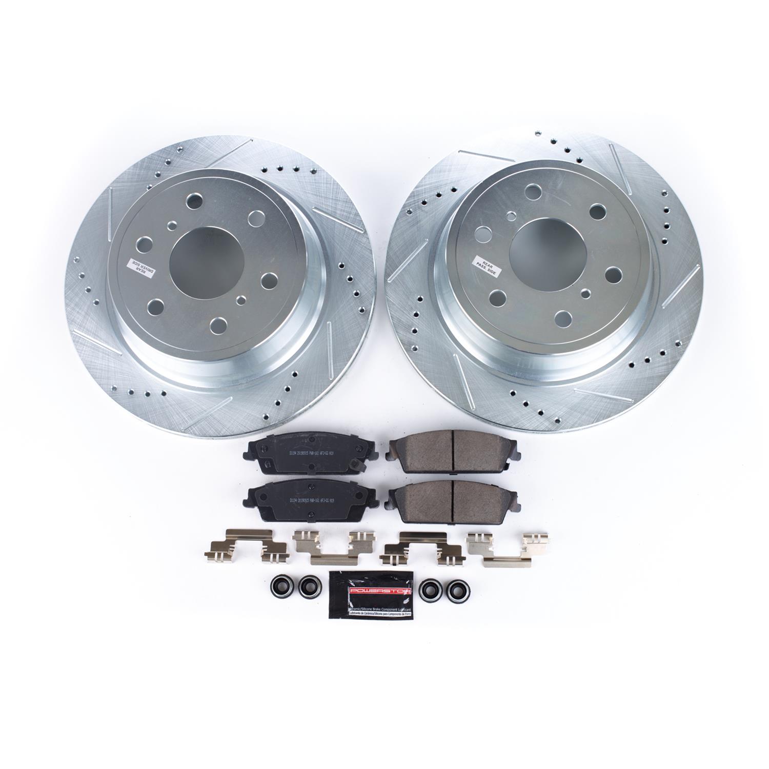 PowerStop K2070 PowerStop Z23 Evolution Sport Brake Upgrade Kits - Zander Auto Parts
