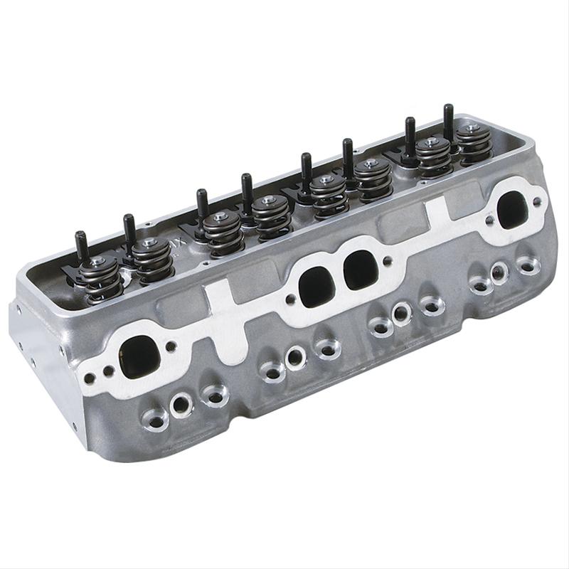 Summit Racing SUM-162111 Summit Racing™ 64cc Aluminum Cylinder Heads for Small Chevy - Zander Auto Parts