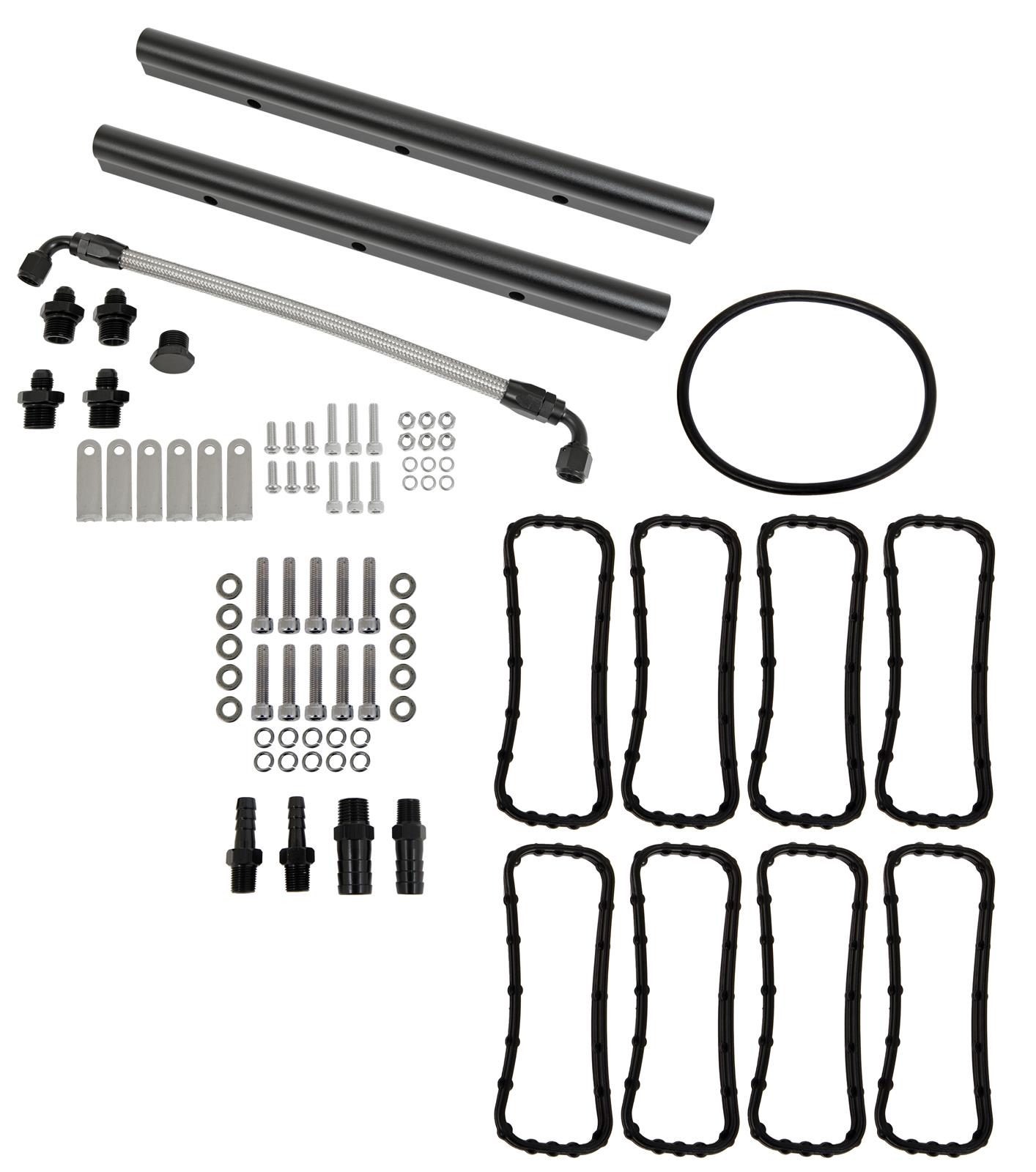 Summit Racing SUM-226127B-G2 Summit Racing™ Max EFI LS Intake Manifolds - Zander Auto Parts