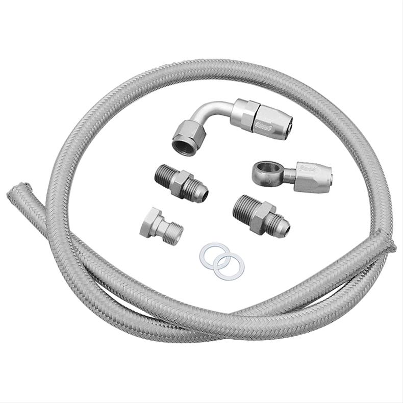 Summit Racing SUM-G3154N Summit Racing™ Aftermarket Pump to Carburetor Fuel Line Kits - Zander Auto Parts