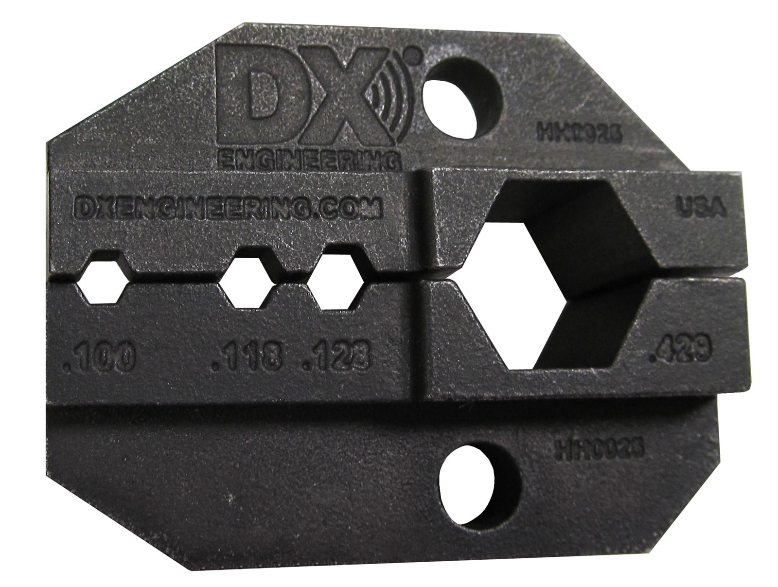 DX Engineering DXE-UT-DIE-8U DX Engineering Crimp Tool Dies - Zander Auto Parts