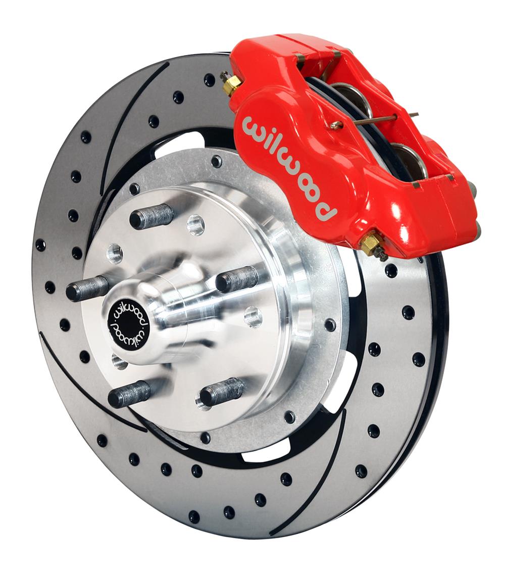 Wilwood Disc Brakes 140-11275-DR Wilwood Forged Dynalite Big Brake Front Brake Kits - Zander Auto Parts