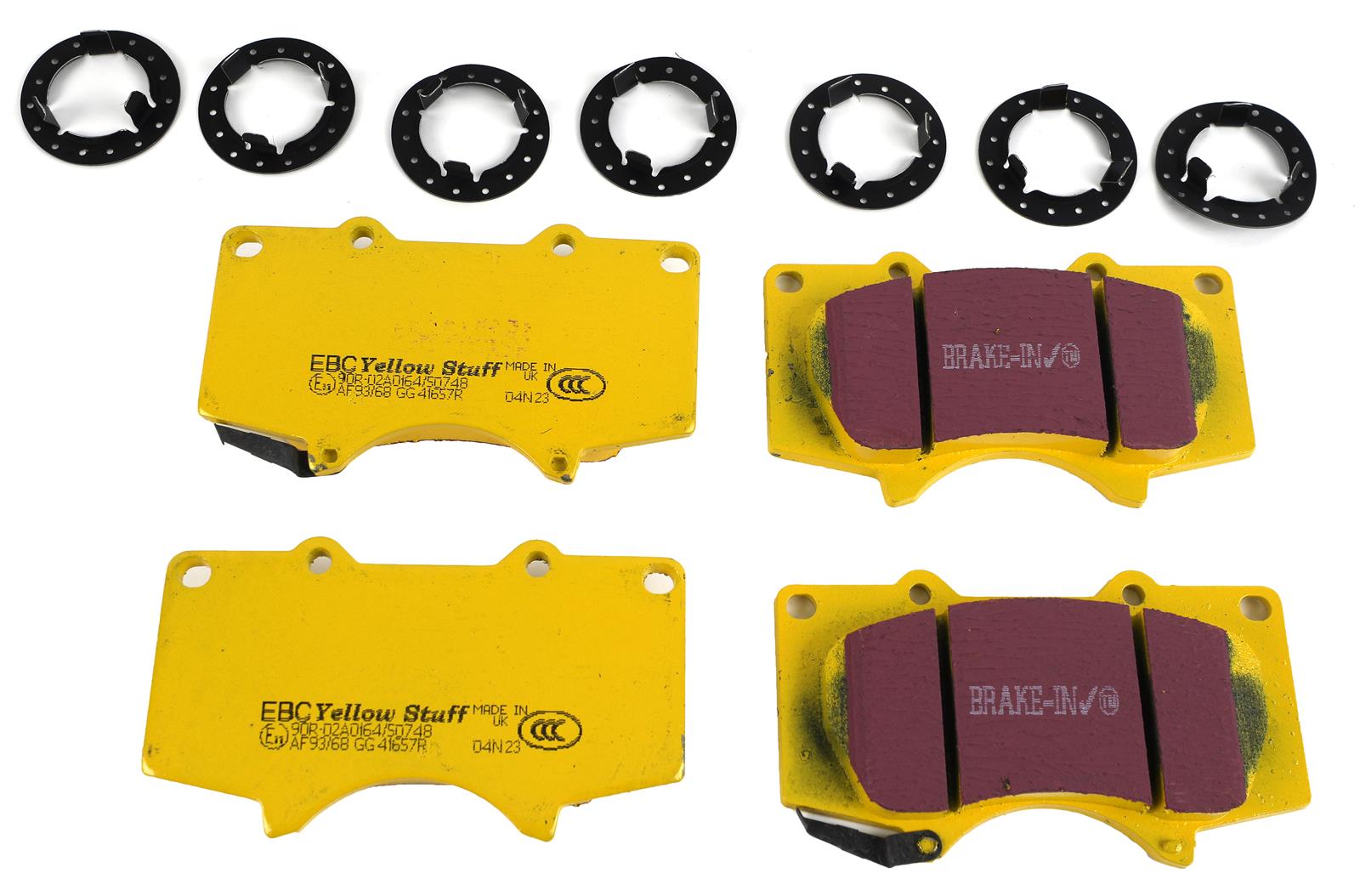 EBC Brakes DP41657R EBC Yellowstuff Brake Pads - Zander Auto Parts