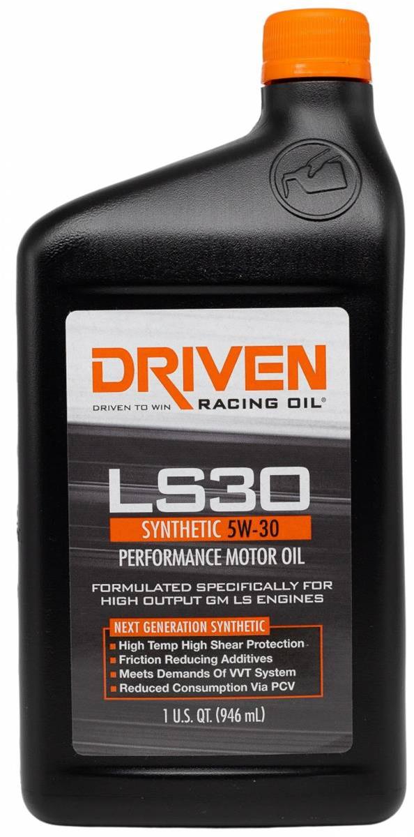 Driven Racing Oil 02906 Driven Racing Oil LS30 High Performance Motor Oil - Zander Auto Parts