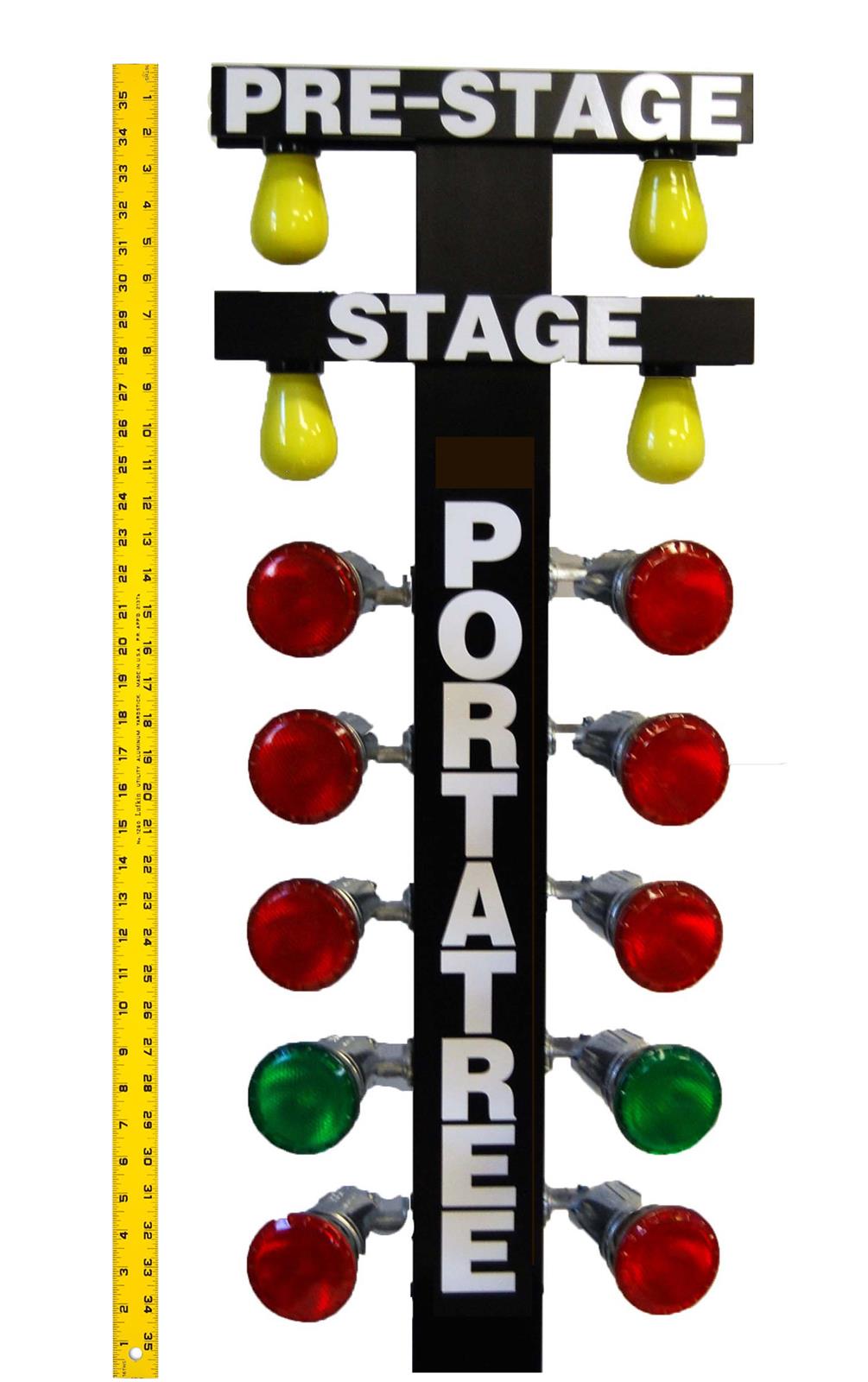 Portatree Timing Systems 3482 Portatree Eliminator Next Gen with Mini Tree Practice Trees - Zander Auto Parts