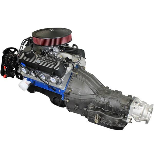 BluePrint Engines B302FKB4WDB BluePrint Builder Series 302W/365HP Bronco Edition EFI Crate Engine and 4R70W Transmission Combos - Zander Auto Parts