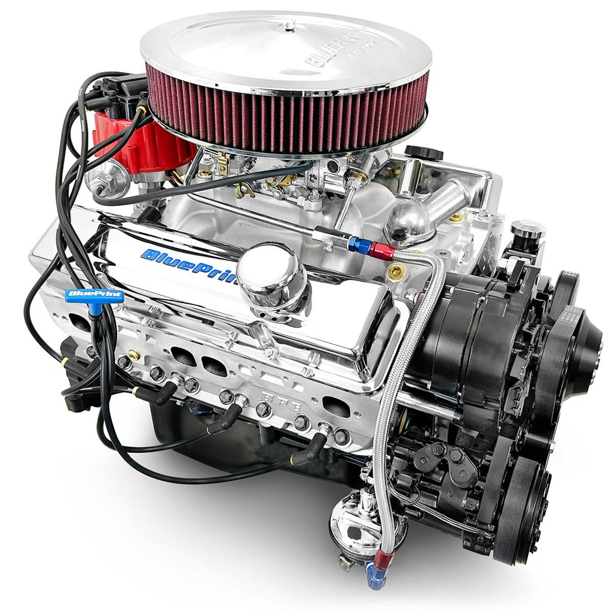BluePrint Engines BP38318CTC1DK BluePrint Engines GM 383 C.I.D. 436 HP Base Stroker Long Block Crate Engines - Zander Auto Parts