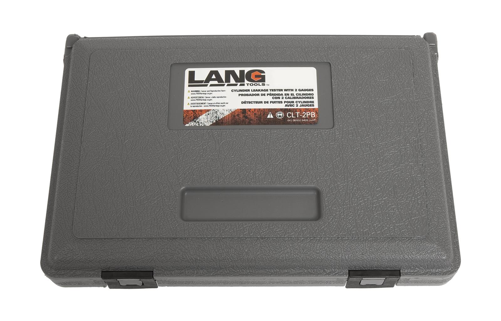 Lang Tools CLT-2PB Lang Tools Cylinder Leakage Testers - Zander Auto Parts