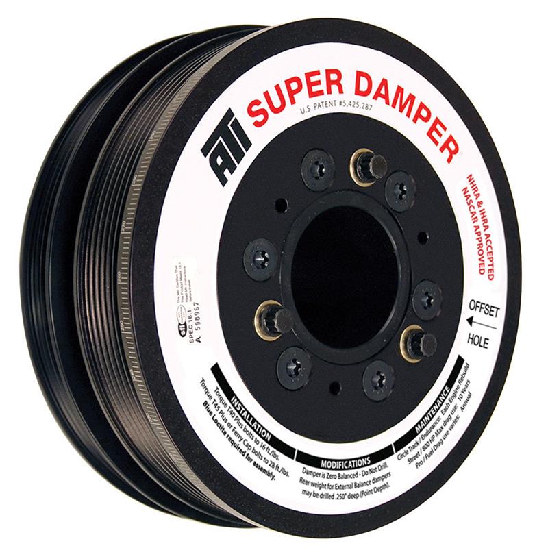 ATI Performance Products ATI918628 ATI Super Damper Serpentine Series Harmonic Balancers - Zander Auto Parts