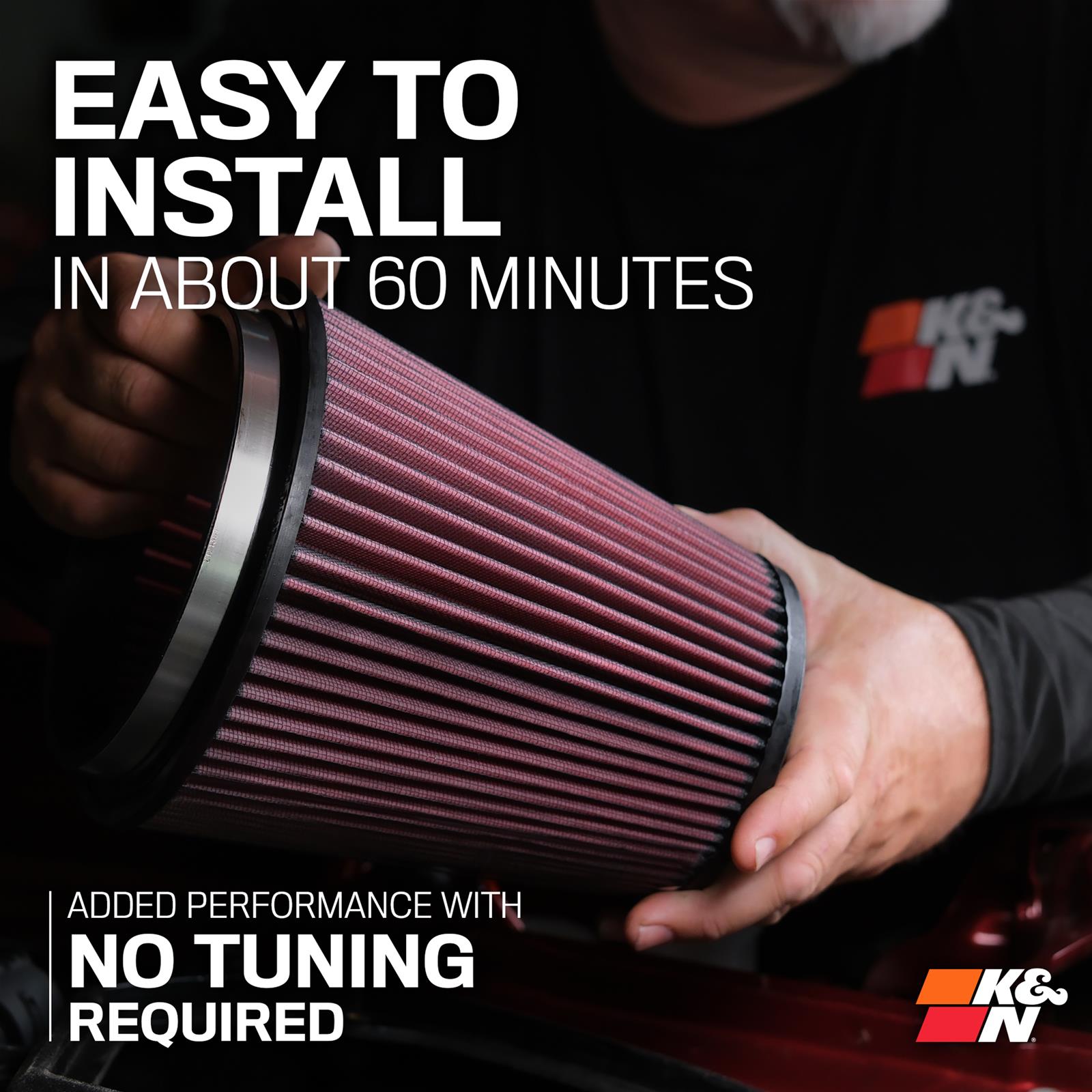 K&N 57-3010-1 K&N 57 Series FIPK Cold Air Intake Kits - Zander Auto Parts