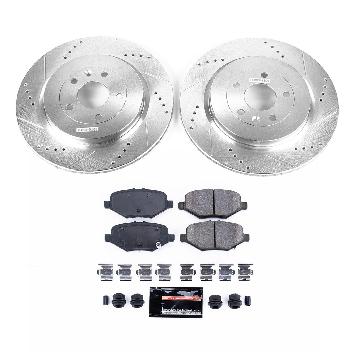 PowerStop K6376 PowerStop Z23 Evolution Sport Brake Upgrade Kits - Zander Auto Parts