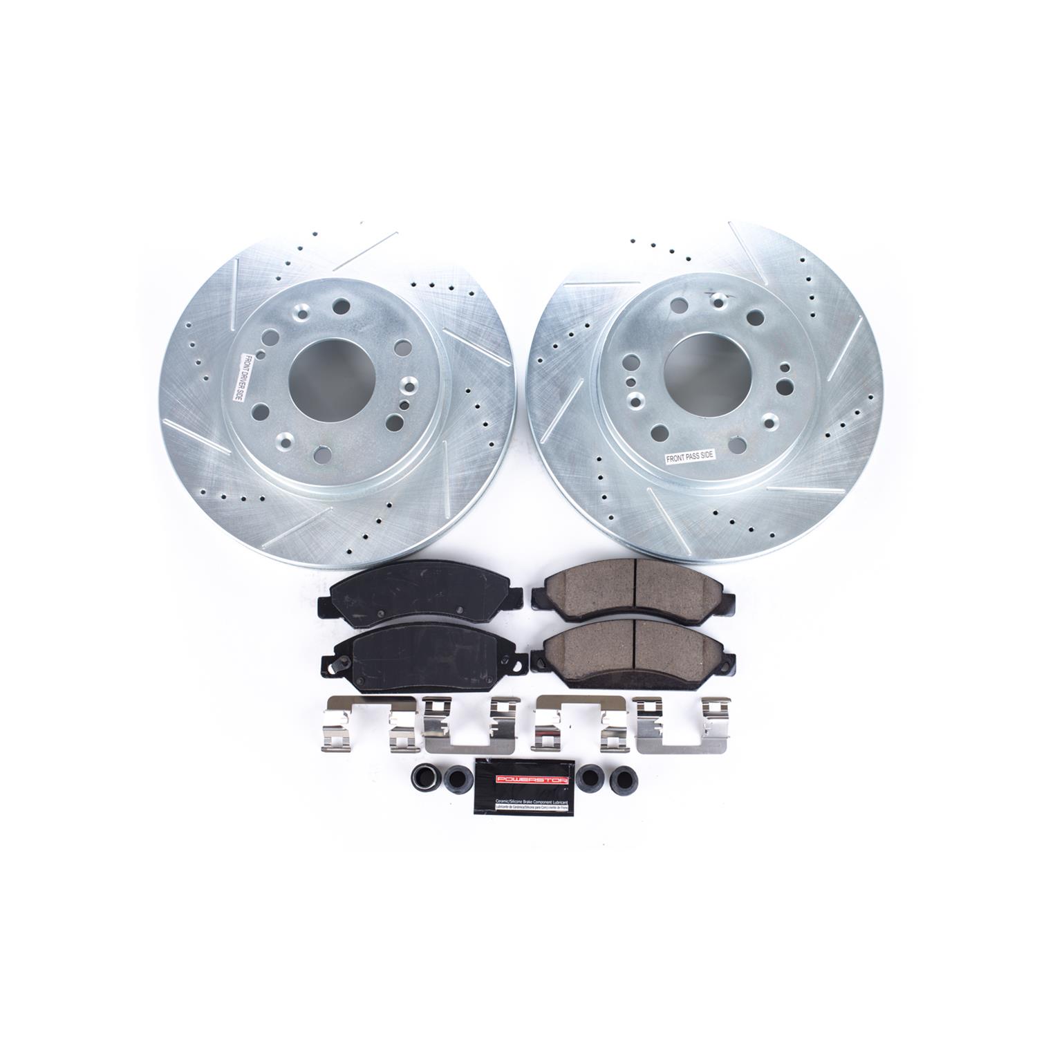 PowerStop K2067 PowerStop Z23 Evolution Sport Brake Upgrade Kits - Zander Auto Parts
