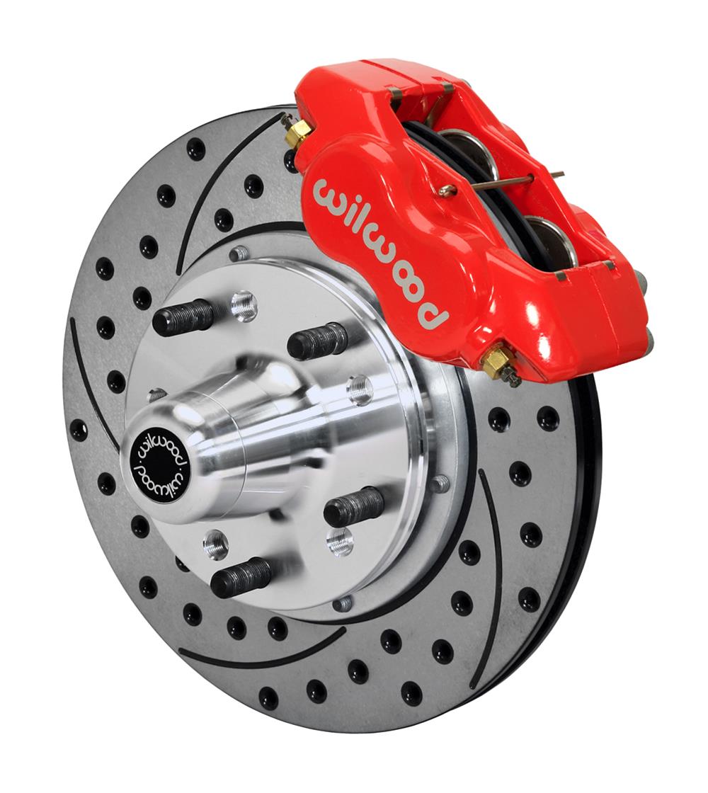 Wilwood Disc Brakes 140-12040-DR Wilwood Forged Dynalite Pro Series Front Disc Brake Kits - Zander Auto Parts