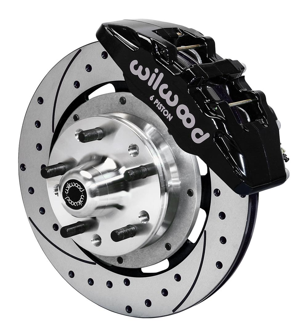 Wilwood Disc Brakes 140-10510-D Wilwood Forged DynaPro 6 Big Brake Front Brake Kits - Zander Auto Parts
