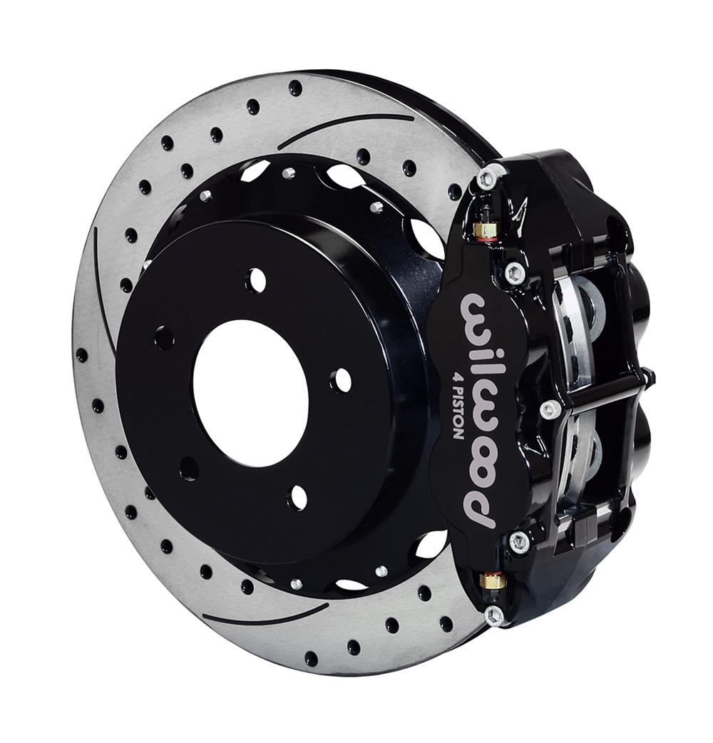 Wilwood Disc Brakes 140-11920-D Wilwood Forged Narrow Superlite 4R Big Brake Rear Parking Brake Kits - Zander Auto Parts