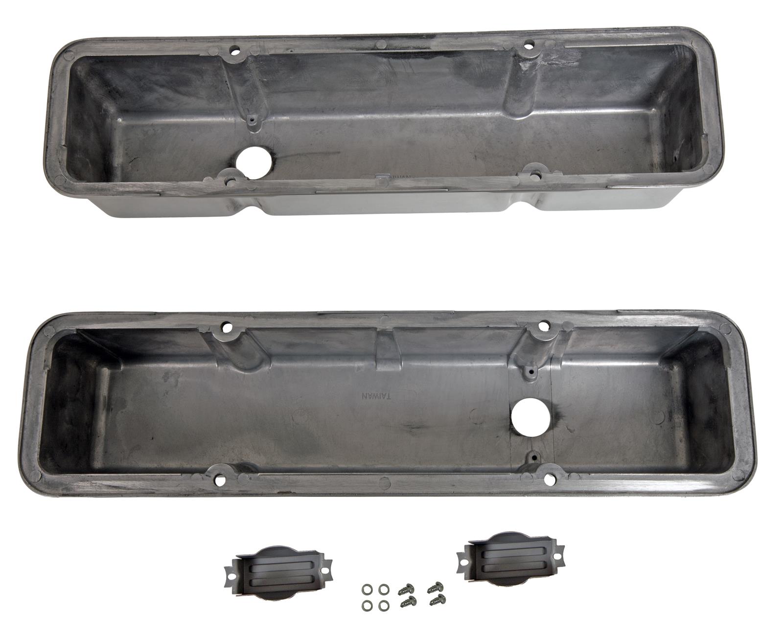 Summit Racing SUM-G3302 Summit Racing™ Diecast Aluminum Valve Covers - Zander Auto Parts