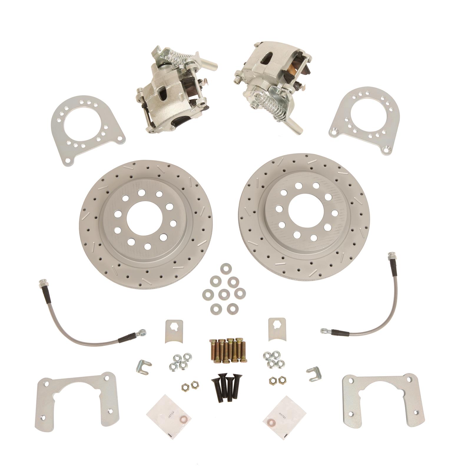 Summit Racing SUM-BK3006 Summit Racing™ Rear Drum-to-Disc Brake Conversion Kits - Zander Auto Parts