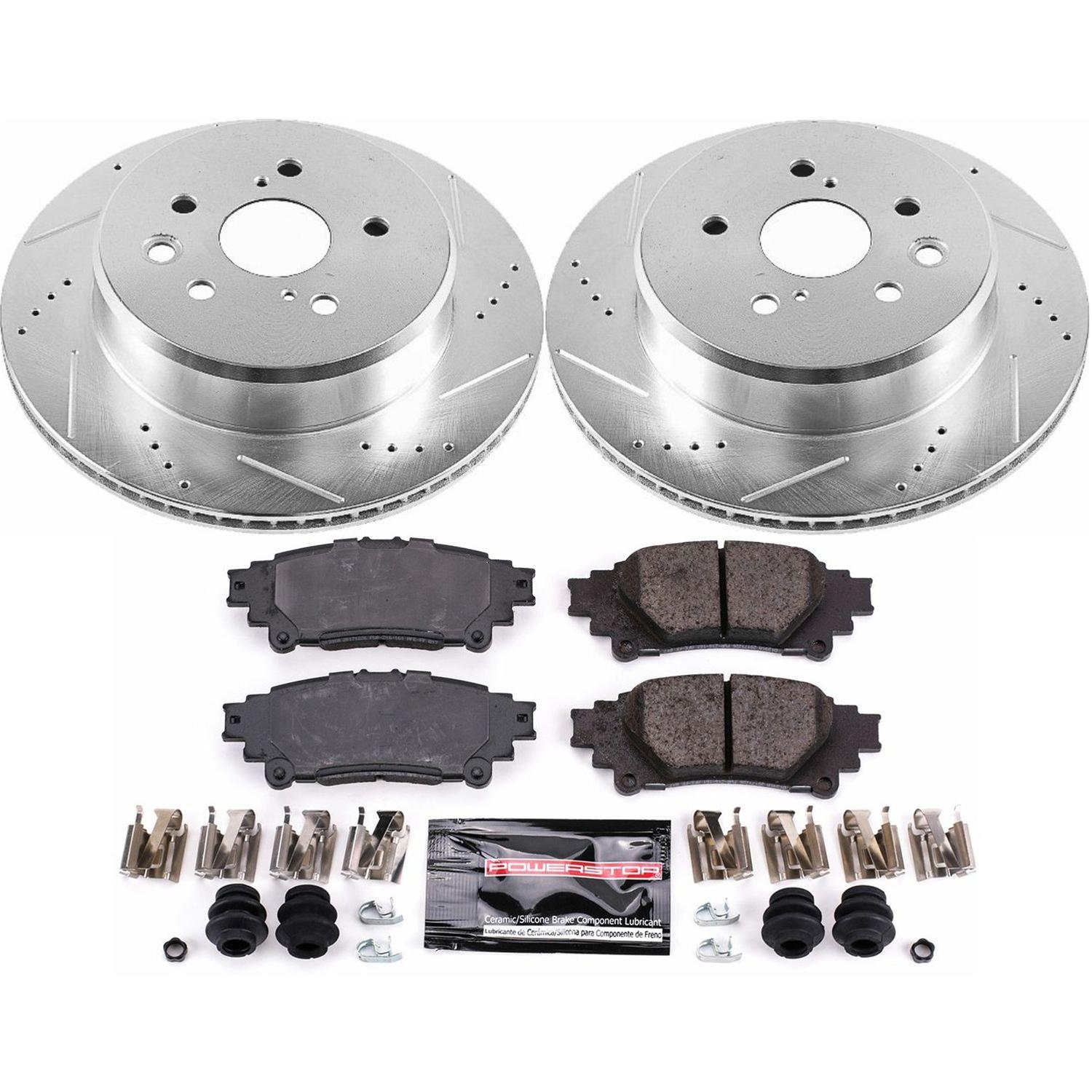 PowerStop K6514 PowerStop Z23 Evolution Sport Brake Upgrade Kits - Zander Auto Parts