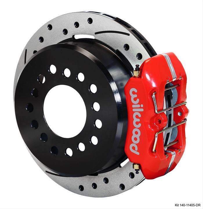 Wilwood Disc Brakes 140-11491-DR Wilwood Forged Dynalite Pro Series Front Disc Brake Kits - Zander Auto Parts