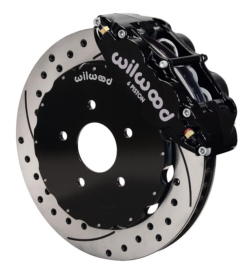 Wilwood Disc Brakes 140-9107-D Wilwood Forged Narrow Superlite 6R Big Brake Front Brake Kits - Zander Auto Parts