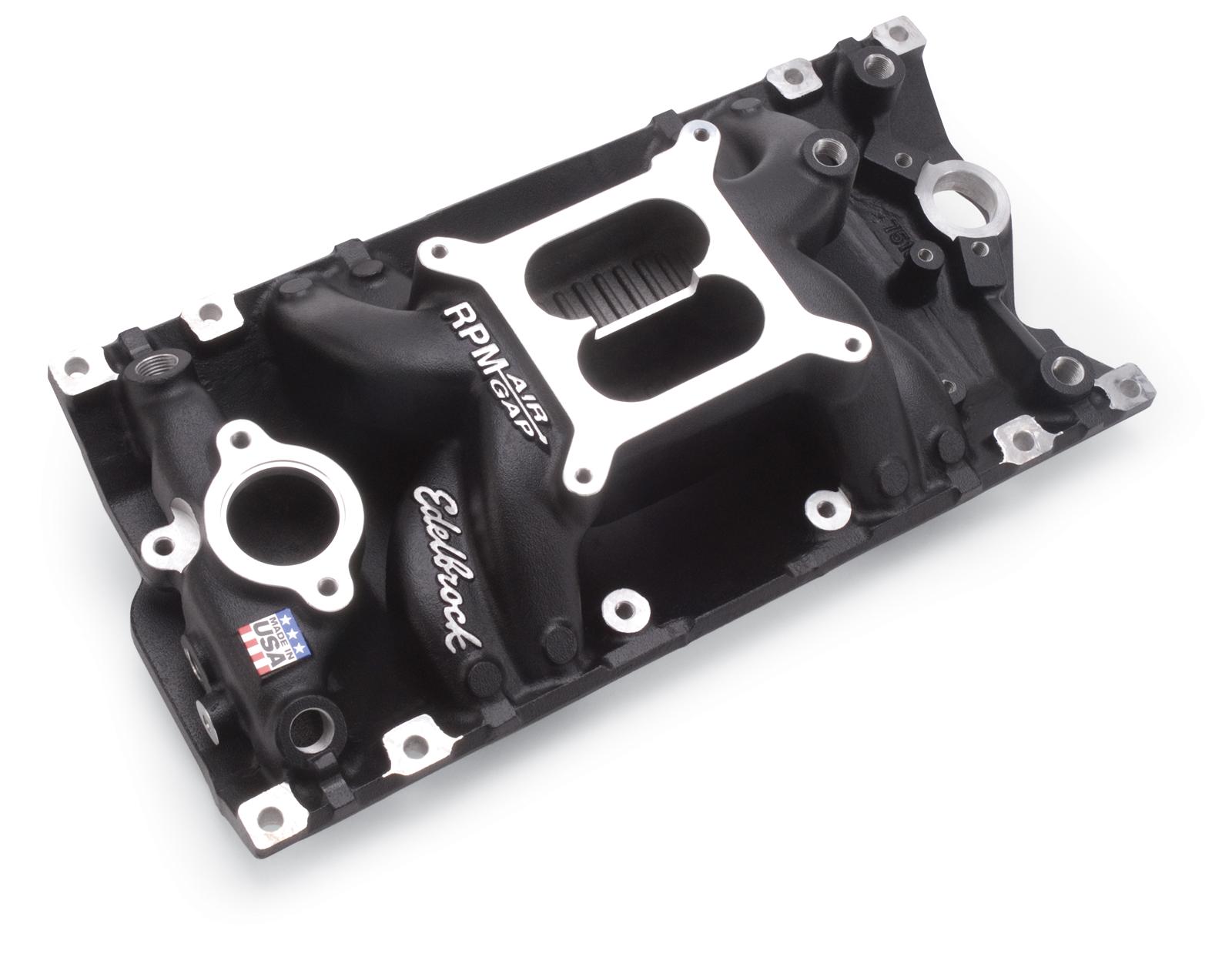 Edelbrock 75163 Edelbrock Performer RPM Air-Gap Intake Manifolds - Zander Auto Parts