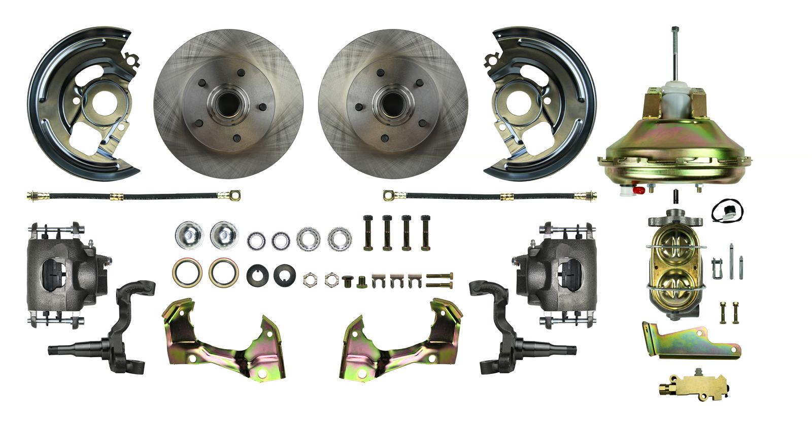 The Right Stuff AFXDC02C The Right Stuff Front Disc Brake Conversion Kits - Zander Auto Parts
