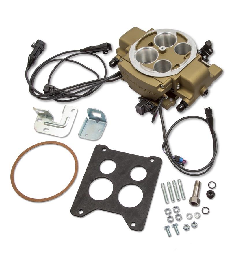Holley Sniper 550-869 Holley Sniper EFI Quadrajet Self-Tuning Fuel Injection Systems - Zander Auto Parts