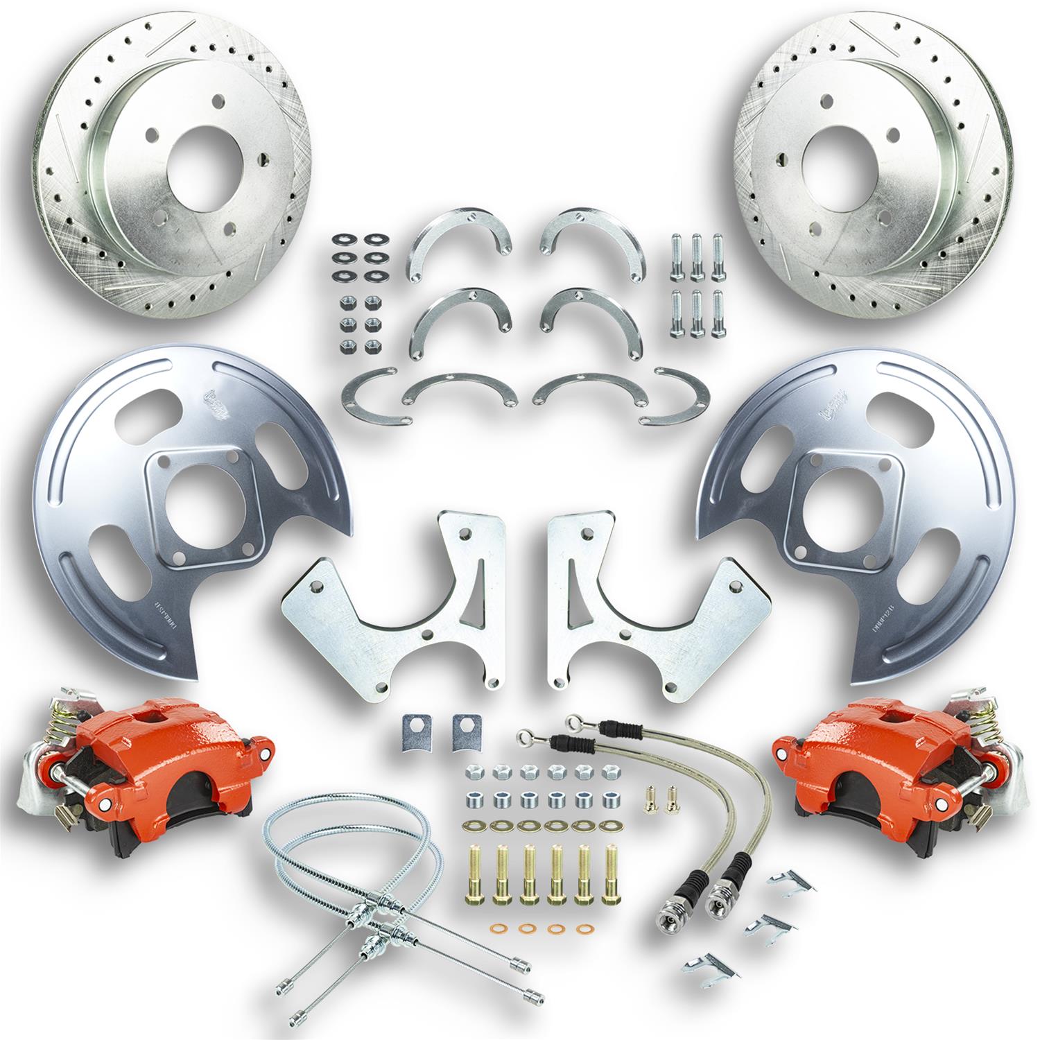 The Right Stuff TRD4845Z The Right Stuff Street Series Disc Brake Conversion Kits - Zander Auto Parts