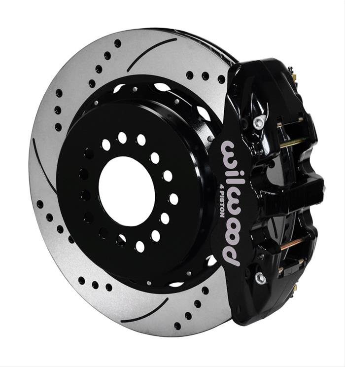 Wilwood Disc Brakes 140-10941-D Wilwood AERO4 Big Brake Rear Parking Brake Kits - Zander Auto Parts