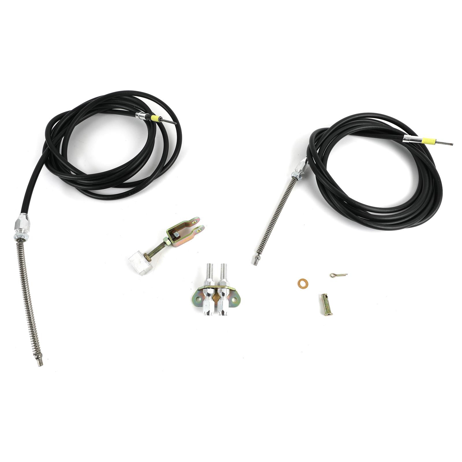 Lokar EC-80FU120 Lokar Floor Mount Emergency Brake Cables - Zander Auto Parts