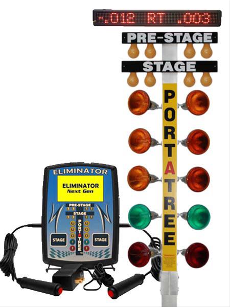 Portatree Timing Systems 3182-DISP Portatree Eliminator Next Gen with National Event Tree Practice Trees - Zander Auto Parts
