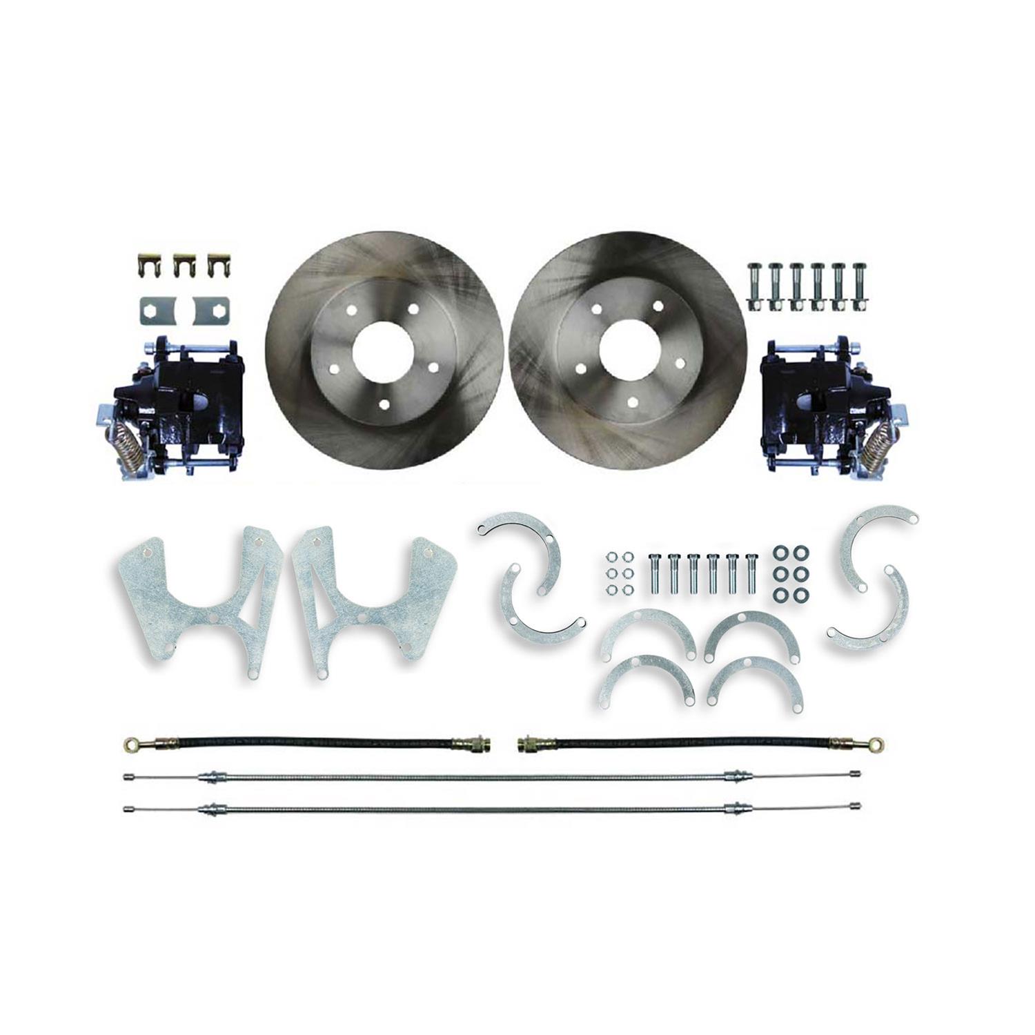 The Right Stuff TRD4745S The Right Stuff Rear Disc Brake Conversion Kits - Zander Auto Parts