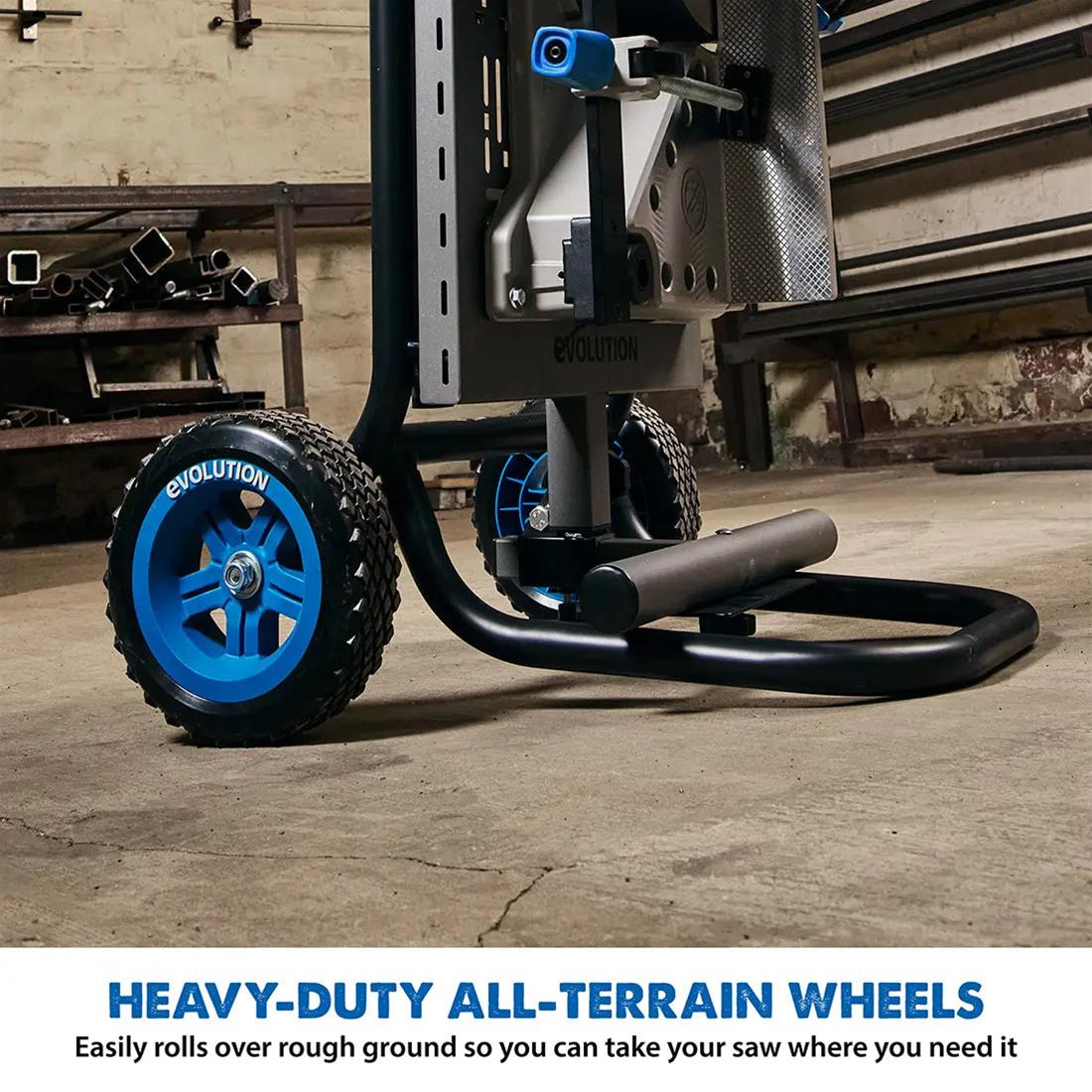 Evolution Powertools 133-0001 Evolution MCSSTAND Mitering Chop Saw Stands with Powerlift Assist - Zander Auto Parts