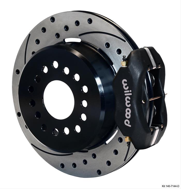 Wilwood Disc Brakes 140-7144-D Wilwood Forged Dynalite Rear Parking Brake Kits - Zander Auto Parts