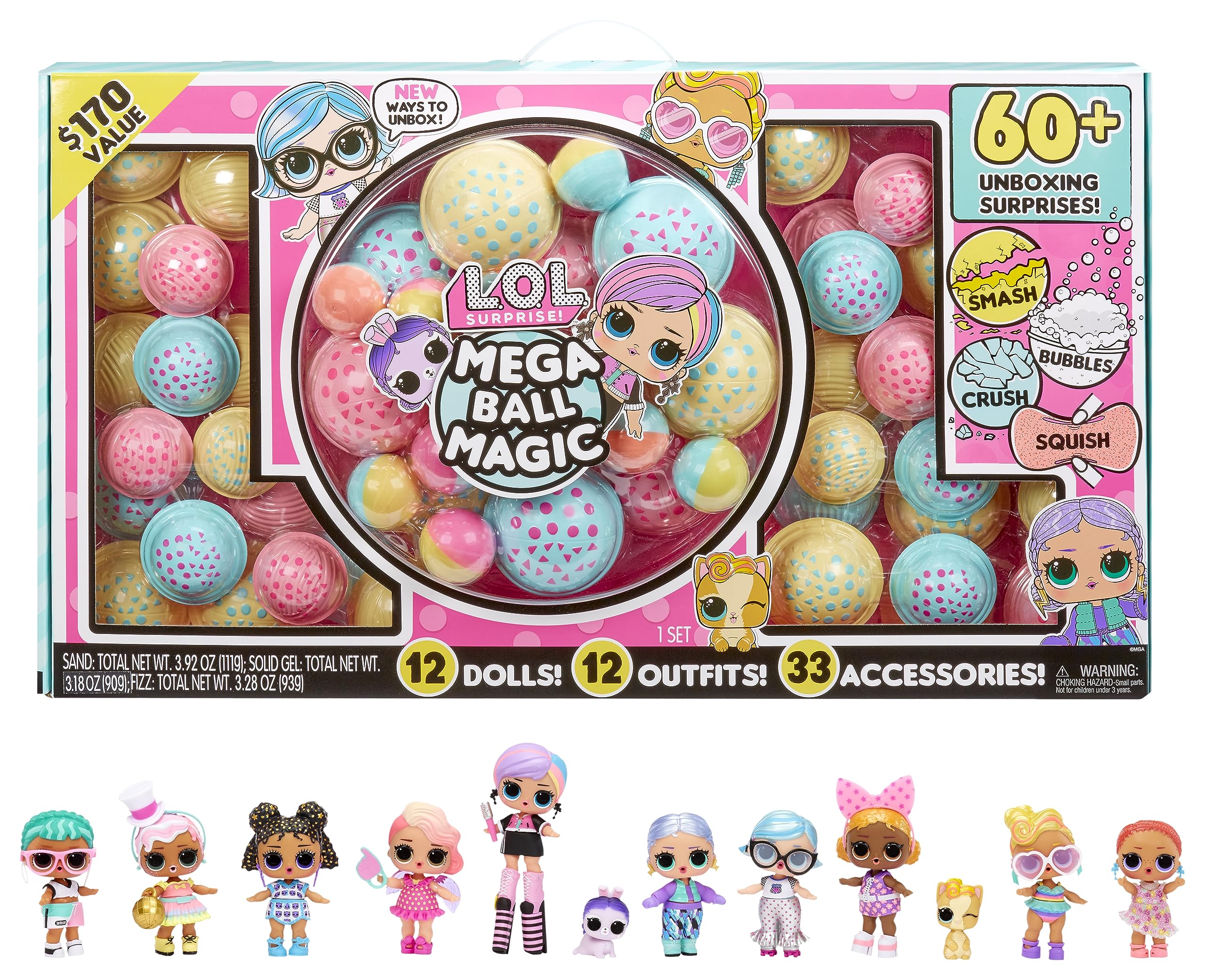 LOL Surprise Mega Ball Magic - Zander Auto Parts