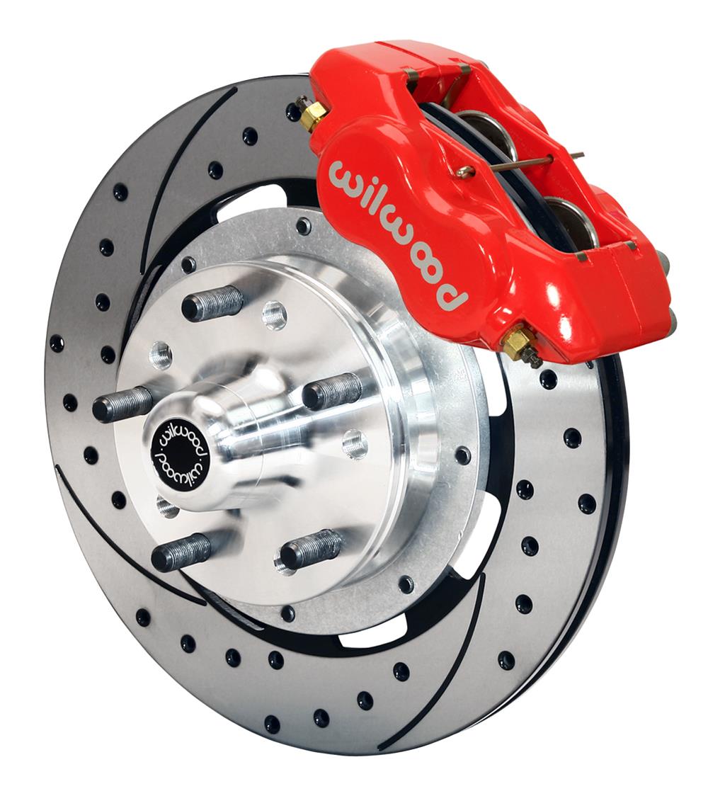 Wilwood Disc Brakes 140-10440-DR Wilwood Forged Dynalite Big Brake Front Brake Kits - Zander Auto Parts