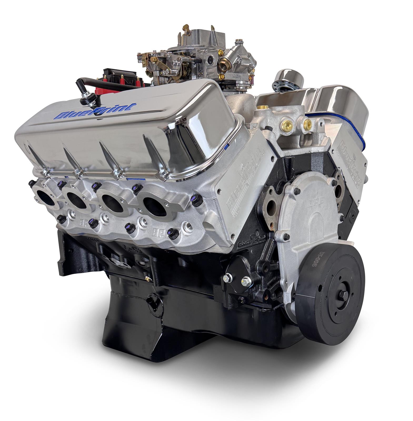 BluePrint Engines BP454CTC BluePrint Engines GM 454 C.I.D. 460 HP Cruiser Dressed Long Block Crate Engines - Zander Auto Parts