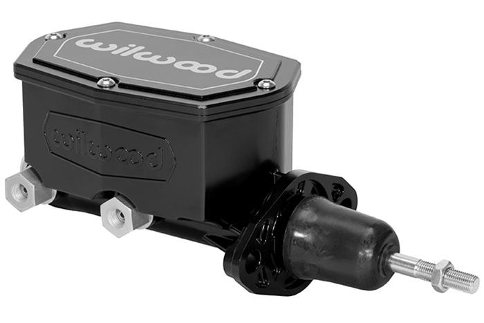 Wilwood Disc Brakes 260-16521-BK Wilwood Aluminum Tandem Compact Master Cylinders - Zander Auto Parts