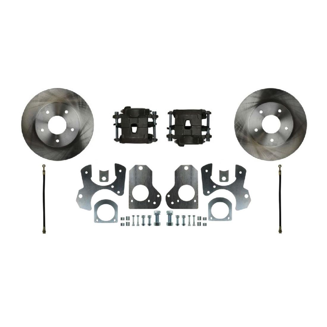 The Right Stuff AFXRDM78 The Right Stuff Rear Disc Brake Conversion Kits - Zander Auto Parts