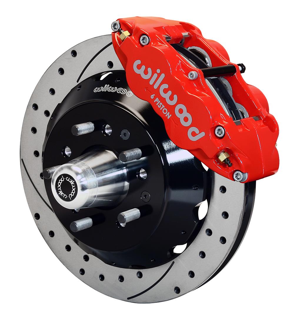 Wilwood Disc Brakes 140-10493-DR Wilwood Forged Narrow Superlite 6R Big Brake Front Brake Kits - Zander Auto Parts