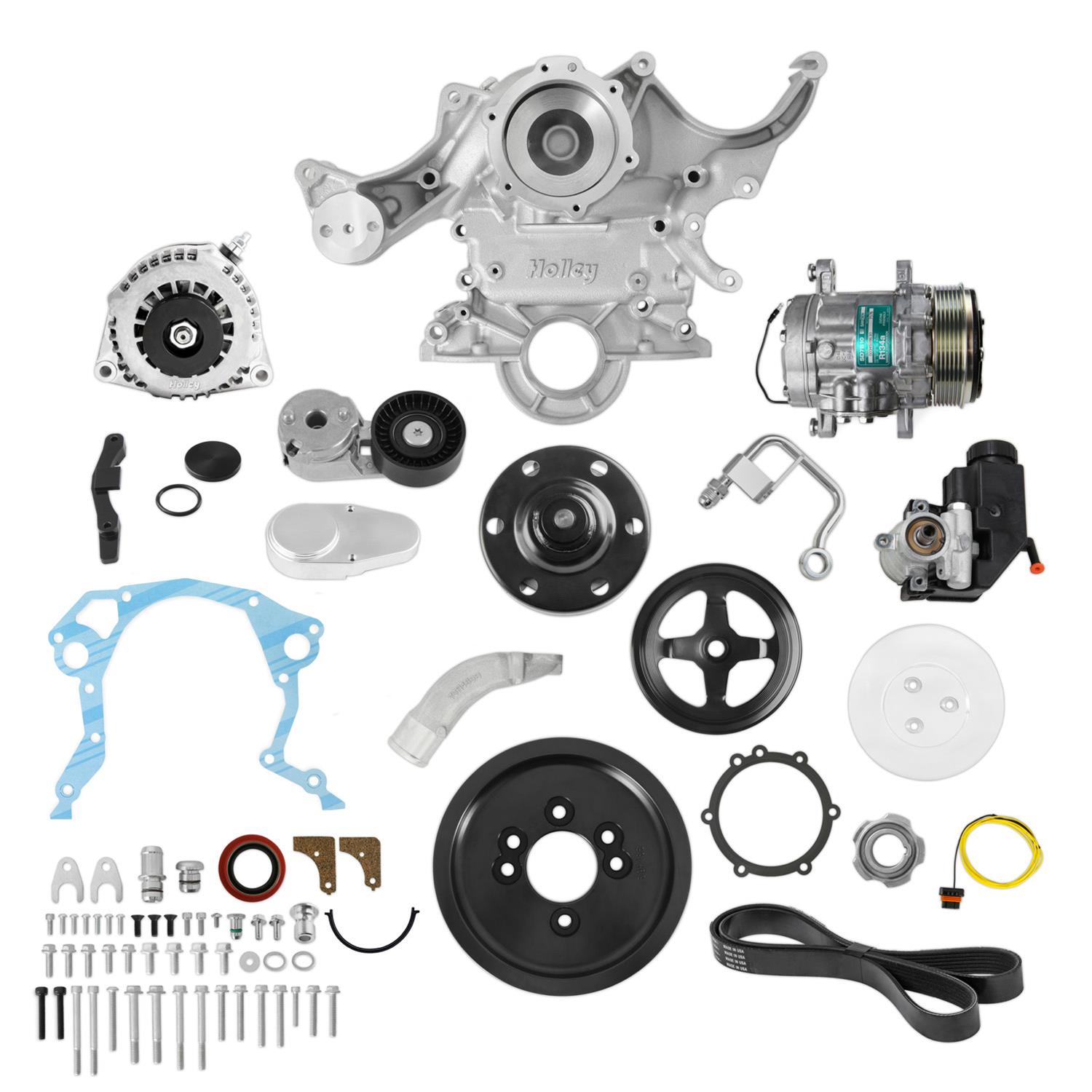 Holley 20-370 Holley Ford Mid-Mount Accessory Drive Systems - Zander Auto Parts