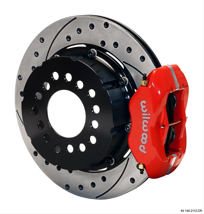 Wilwood Disc Brakes 140-2112-DR Wilwood Forged Dynalite Pro Series Rear Disc Brake Kits - Zander Auto Parts