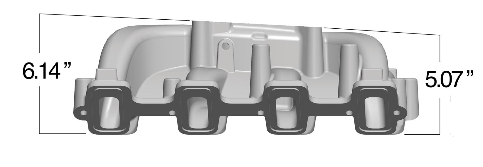 Holley 300-130 Holley LS Mid-Rise Carbureted Intake Manifolds - Zander Auto Parts