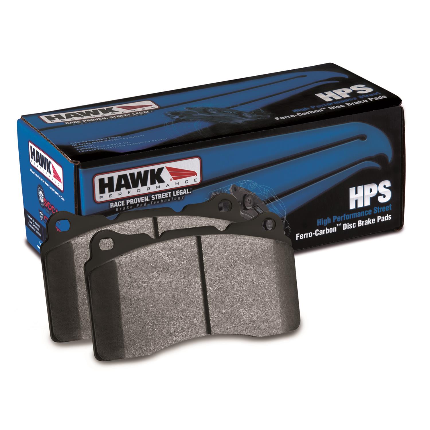 Hawk Performance HB103F.590 Hawk Performance HPS Brake Pads - Zander Auto Parts