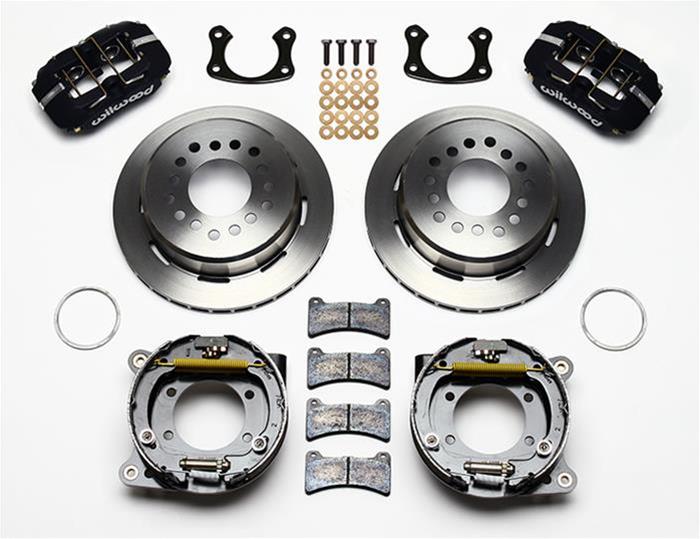 Wilwood Disc Brakes 140-11389 Wilwood Forged DynaPro Low-Profile Rear Parking Brake Kits - Zander Auto Parts